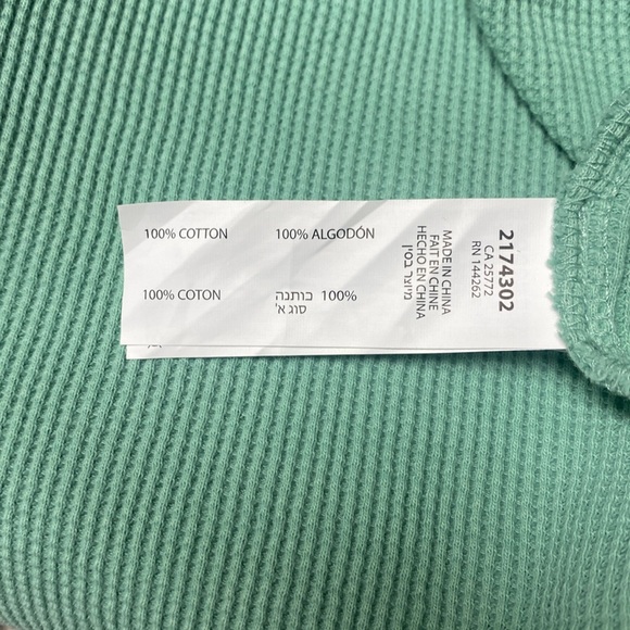 Dex 100% Cotton Mint Green Cotton Top - Picture 6 of 6
